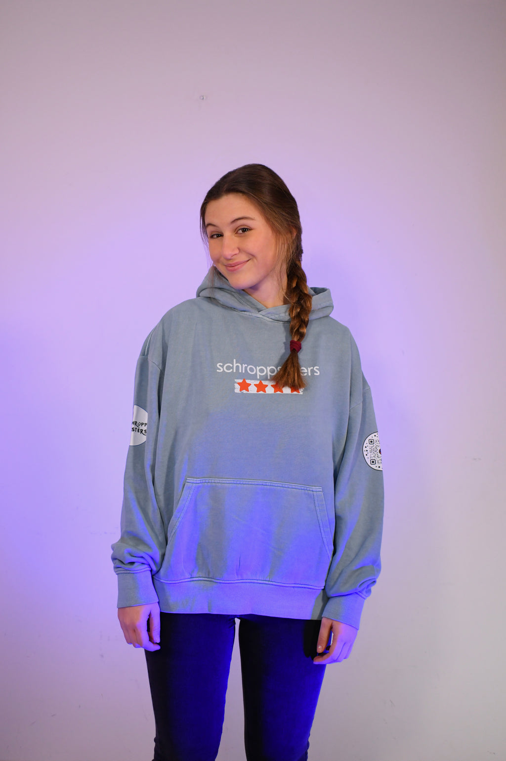 Sudadera Oversized con Capucha “Posdata con cariño”