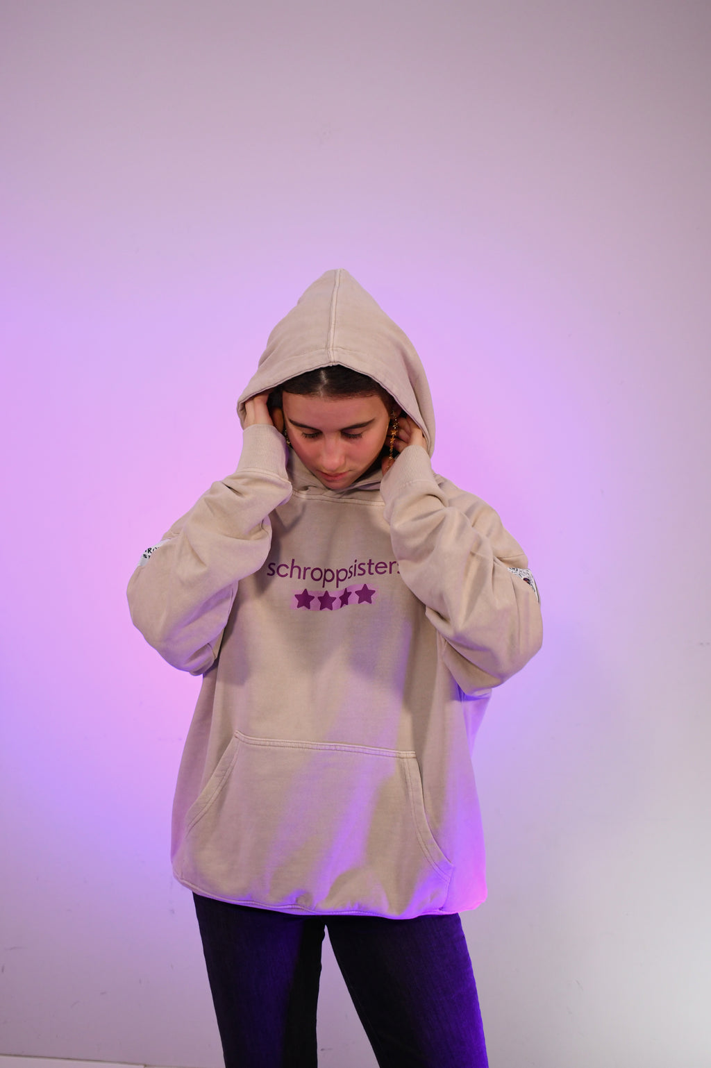 Sudadera Oversized con Capucha “Posdata con cariño”