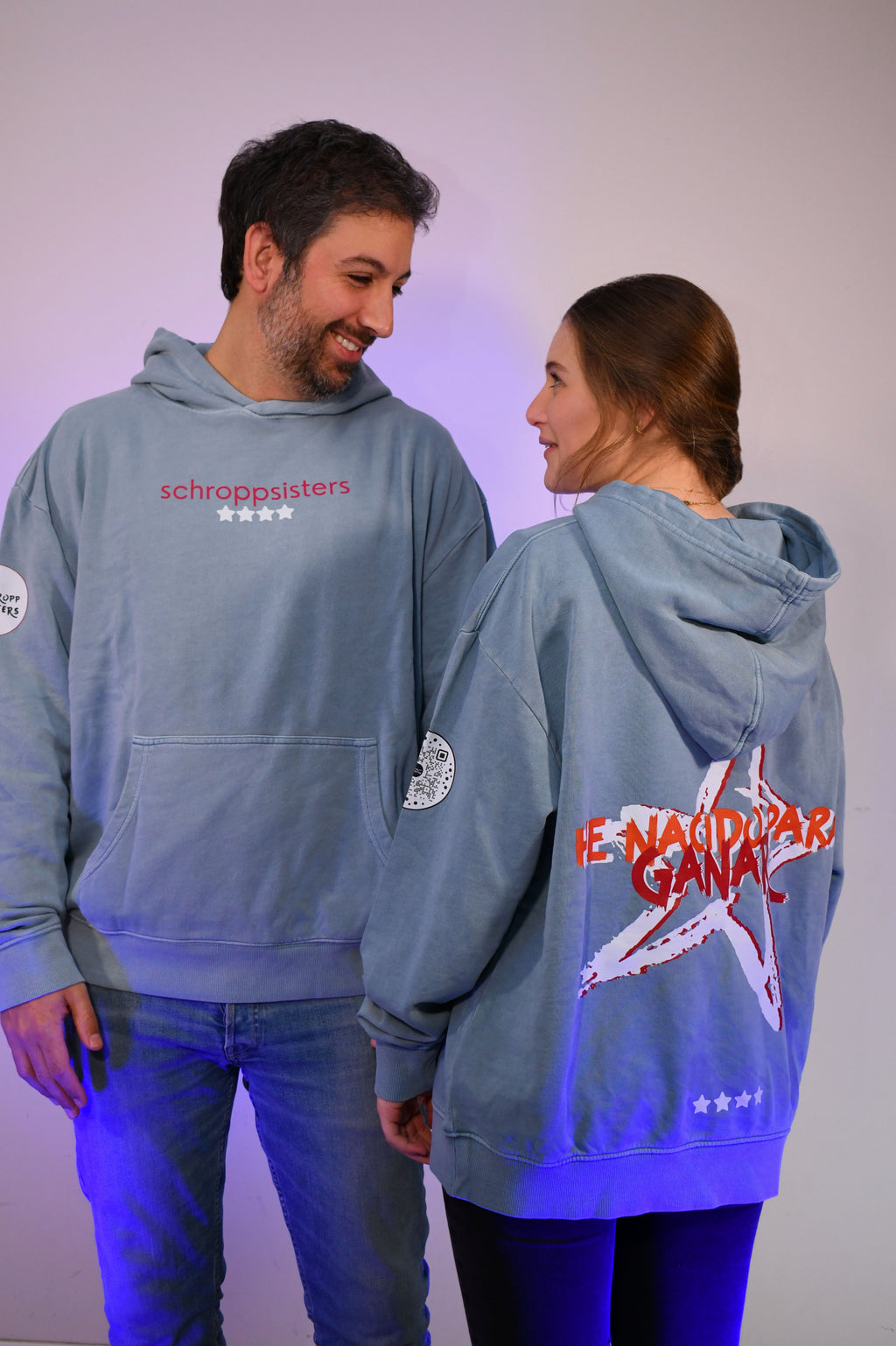 Sudadera Oversized con Capucha “He Nacido para Ganar”