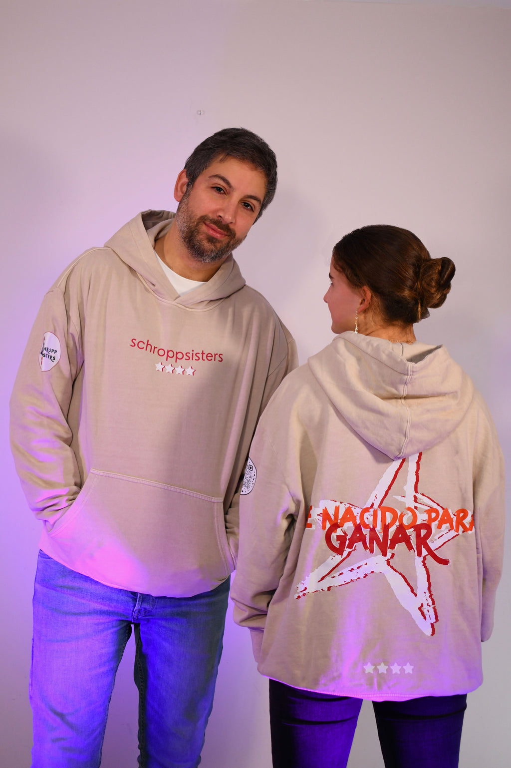 Sudadera Oversized con Capucha “He Nacido para Ganar”
