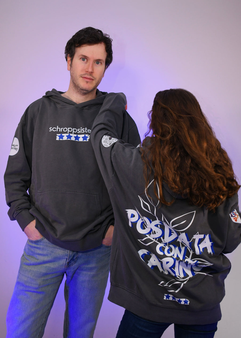 Sudadera Oversized con Capucha “Posdata con cariño”