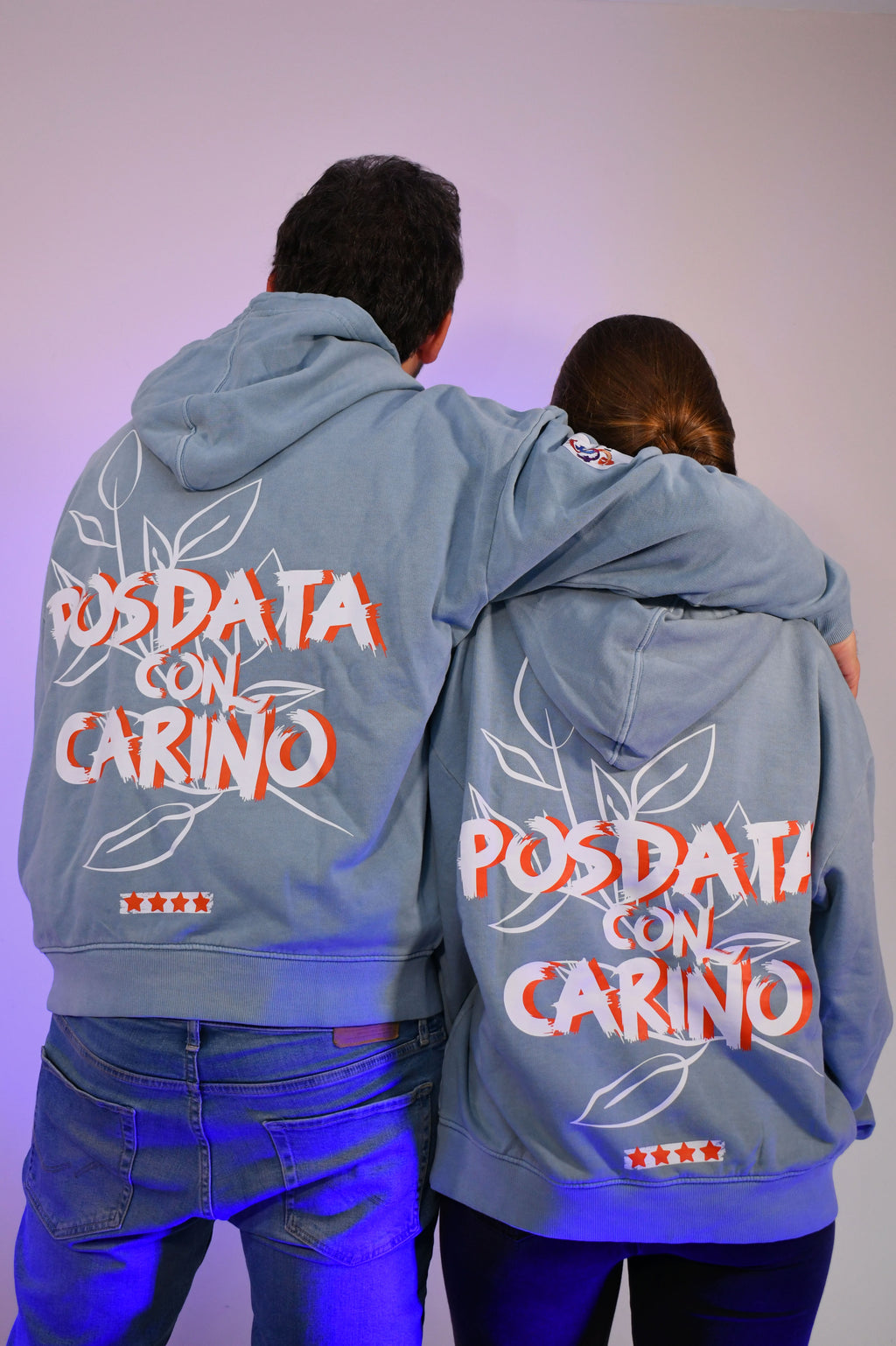 Sudadera Oversized con Capucha “Posdata con cariño”